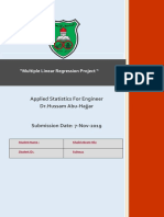Multiple Regression Project PDF