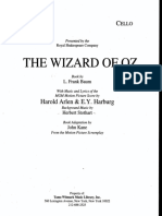 Wizard of Oz Cello Book