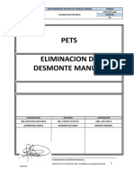 Sig-Prc-Pets-018 Eliminacion de Desmonte