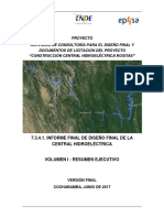 Plan de Ejecución Hidroeléctrica Rositas - ENDE S.A PDF