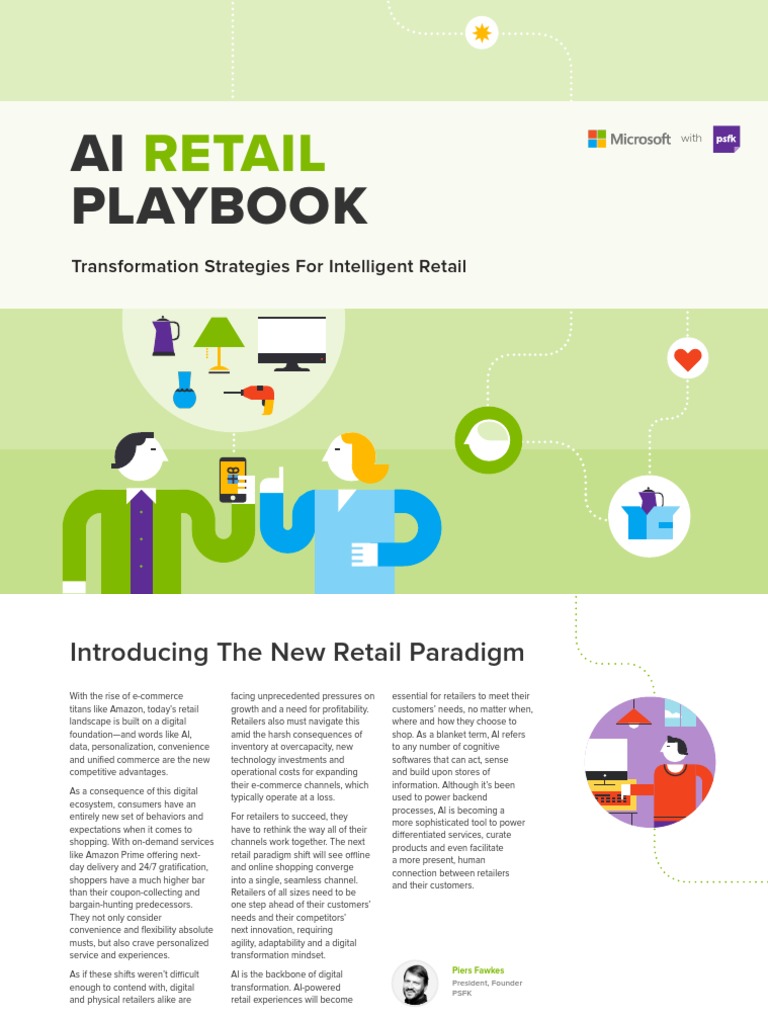 AI Retail Playbook: Strategies for Success | PDF | Retail | Artificial ...