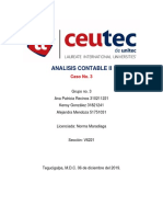 Análisis Contable II - Caso No. 3