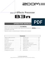 Zoom - B3n - OperationManual (English)