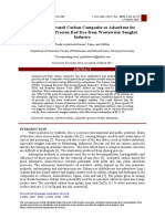 Alumina-Activated Carbon Composite for Adsorption of Procion Red Dye