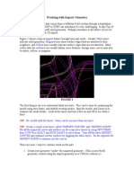 Working with Import Geometry