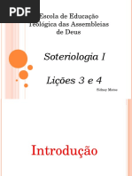 Doutrina Da Salvação Aulas 1 e 2