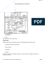 797B Power Train System Operation