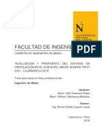 Tesis - Evaluacion y Propuesta Del Sistema de Ventilación Del Sub Nivel 058 Minera Troy Cajamarca