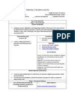 3 Day Lesson Plan