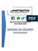 Manual de Usuario Smartwatch