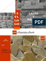 Catálogo de Lajas y Piedras 201522