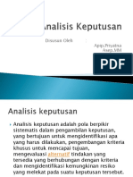 Analisis Keputusan