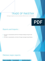 TRADE OF PAKISTAN o Level