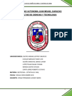 Informe Geotecnico A Nivel de Control de Obra