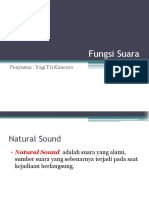 Fungsi Suara