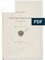 Bulletin de La Société Des Sciences Et Arts Du Beaujolais 1909 1 - Cloches Notre-Dame-des-Marais