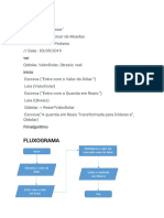 Pseudocódigo, Fluxograma e Descrição Narrativa PDF