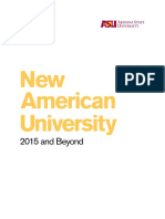 ASU NewAmericanUniversity Charter