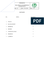 Contoh Prosedur Pelatihan Dan Kompetensi Lingkungan