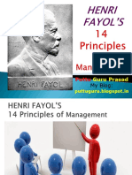 14 Principles of Management