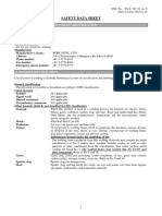 Safety Data Sheet for Welding Consumable NC-38