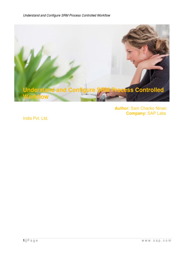 Understand and Configure SRM Process Controlled Workflow PDF | PDF ...