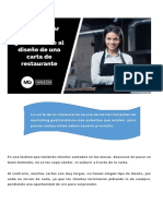 Como Aplicar El Marketing Gastronomico Al Diseño de Una Carta de Restaurante