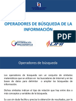 Operadores de Búsqueda