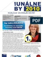 Komunálne Voľby 2010 - 2. Vydanie