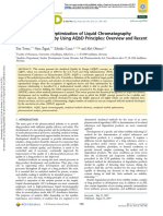 Development and Optimization of Liquid Chromatography Analytical Methods by Using AQbD Principles Overview and Recent Advances (2019)
