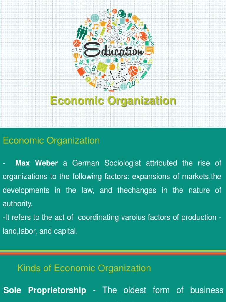 Types of Economic Organizations Explained | PDF | Institution | Cooperative