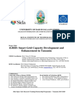 IGRID Smart Grid Capacity Development and Enhancement in Tanzania by Mvungi and Hannu