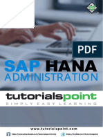 Sap Hana Administration Tutorial