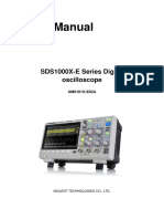 SDS1000X-E UserManul