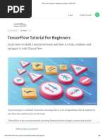 TensorFlow Tutorial For Beginners (Article) - DataCamp