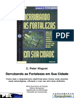 Derrubando as fortalezas em sua cidade - C. Peter Wagner