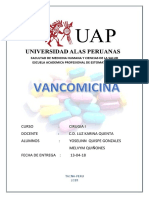 Vancomicina - Cirugia I