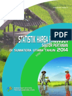Statistik Harga Produsen Sektor Pertanian Di Sumatera Utara Tahun 2014