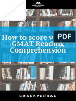 How To Score Well On GMAT Reading Comprehension
