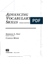 Advancing Vocabulary Skills - 3