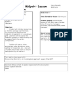 Midpoint Lesson: I. Preinstructional Planning