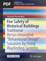 (SpringerBriefs in Applied Sciences and Technology) Gabriele Bernardini (Auth.) - Fire Safety of Historical Buildings - Traditional Versus Innovative "Behavioural Design" Solutions by Using Wayfinding