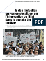 «Le poids des mutuelles en France s’explique, car l’intervention de l’Etat dans le social a été tardive» - Libération