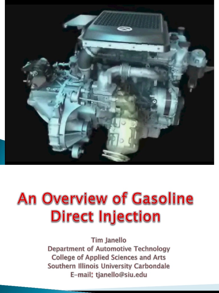 An Overview of Gasoline Direct Injection PDF Fuel Injection Throttle