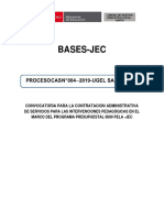 Convocatoria Contrato Cas 04-2019 - Plazas Jec PDF