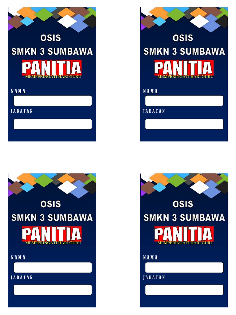 Name Tag | PDF