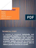 Technical Study of A Feasibility Study