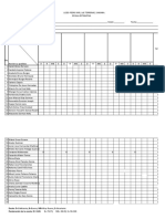 Escala Estimativa de Los Primeros