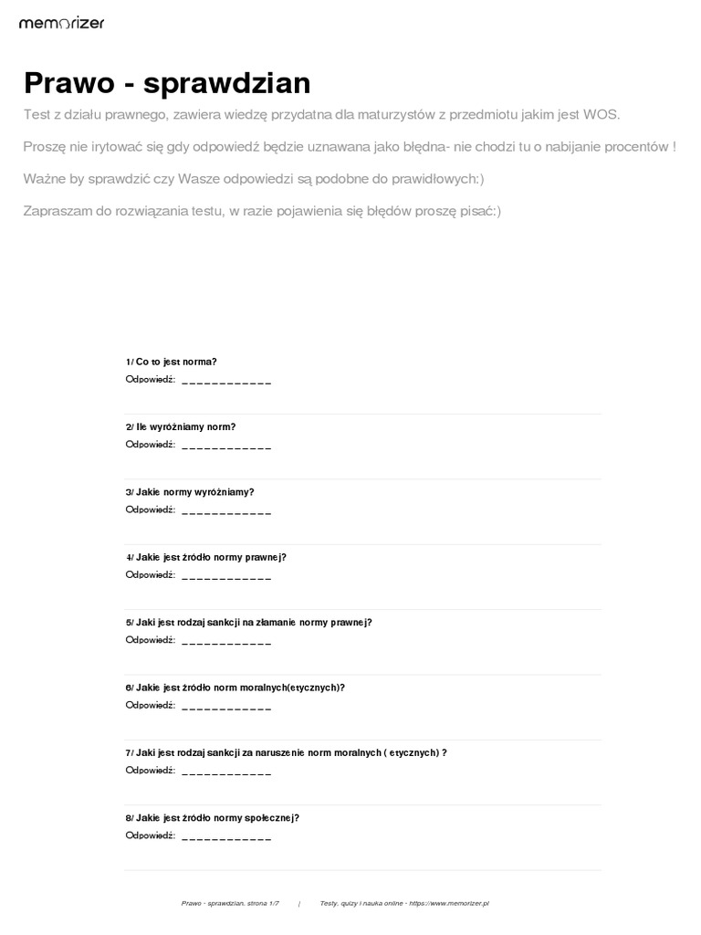 W Centrum Uwagi Sprawdzian Prawa Człowieka