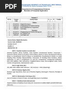 Makaut Syllabus 2019